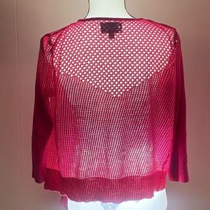 American eagle pink open cardigan